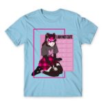 I am not cute Sky Blue Men's Tee for Anime, Otaku