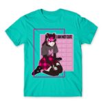 I am not cute Turquoise Men's Tee for Anime, Otaku