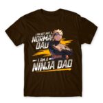 I am not just a normal dad – Naruto Chocolate Men's Tee for Anime, Naruto