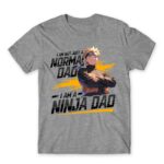I am not just a normal dad – Naruto Grey Melange Men's Tee for Anime, Naruto