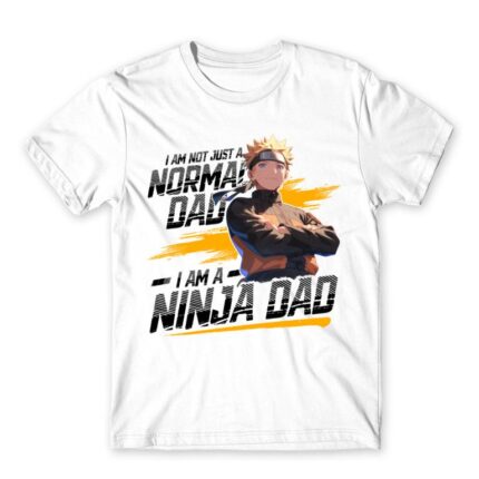I am not just a normal dad – Naruto White Men's Tee for Anime, Naruto