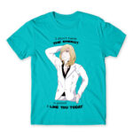 I am perfect Atoll Blue Men's T-shirt for Anime, Uta No Prince Sama