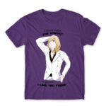 I am perfect Dark Purple Men's T-shirt for Anime, Uta No Prince Sama