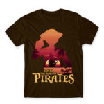 I am the king of Pirates Chocolate Men's Tee for Anime, One Piece