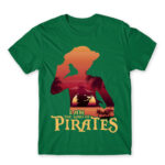I am the king of Pirates Kelly Green Men's Tee for Anime, One Piece