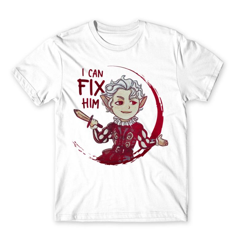 I can fix him White Men's T-shirt I can fix him White Men's T-shirt