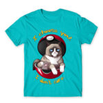 I Choose You – I don’t Care Atoll Blue Men's T-shirt for Anime, Pokemon