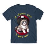 I Choose You – I don’t Care Denim Men's Tee for Anime, Pokemon