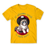 I Choose You – I don’t Care Gold Men's T-shirt for Anime, Pokemon