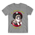 I Choose You – I don’t Care Grey Melange Men's Tee for Anime, Pokemon