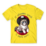 I Choose You – I don’t Care Lemon Men's Tee for Anime, Pokemon