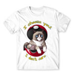 I Choose You – I don’t Care White Men's T-shirt for Anime, Pokemon