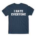 I hate everyone Denim Men's T-shirt for Antisocial, Funny