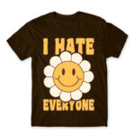I hate everyone – Groovy Chocolate Men's Tee for Antisocial, Funny
