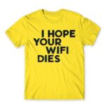 I hope your wifi dies Lemon Men's Tee for Funny, Sarcastic Humour
