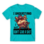 I just don’t give a shit – Teemo Atoll Blue Men's T-shirt for Gaming, League Of Legends