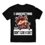I just don’t give a shit – Teemo Black Men's Tee for Gaming, League Of Legends