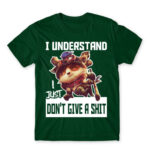 I just don’t give a shit – Teemo Bottle Green Men's T-shirt for Gaming, League Of Legends