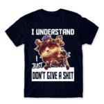 I just don’t give a shit – Teemo Navy Men's Tee for Gaming, League Of Legends