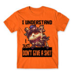 I just don’t give a shit – Teemo Orange Men's T-shirt for Gaming, League Of Legends