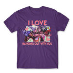 I love hanging out with you – League Dark Purple Men's T-shirt for Gaming, League Of Legends