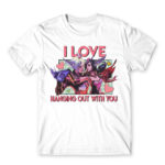 I love hanging out with you – League White Men's Tee for Gaming, League Of Legends