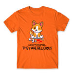 I love my enemies Orange Men's T-shirt for Cute Badass, Funny