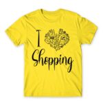 I Love Shopping Lemon Men's Tee for Funny, Shopping