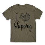 I Love Shopping Zinc Men's Tee for Funny, Shopping