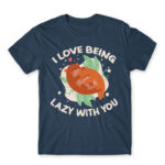 I Love to be lazy with you Denim Men's Tee for Funny, Laziness