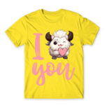 I love you – poro Lemon Men's T-shirt for Gaming, League Of Legends