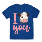 I love you – poro Royal Blue Men's Tee for Gaming, League Of Legends
