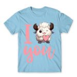 I love you – poro Sky Blue Men's Tee for Gaming, League Of Legends