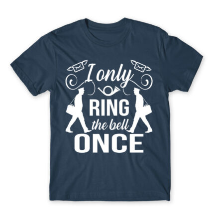 I only ring once Denim Men's Tee for Postman, Work