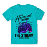 I paused my stream Atoll Blue Men's Tee for Streamer, Work