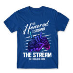 I paused my stream Royal Blue Men's Tee for Streamer, Work