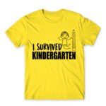 I survived kindergarten boy Lemon Men's T-shirt for Kindergartner, Work