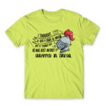 I thought he was a knight Apple Green Men's T-shirt for Badass, Funny