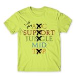 I Will Play Mid Apple Green Men's T-shirt for Gaming, League Of Legends