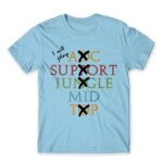 I Will Play Mid Sky Blue Men's T-shirt for Gaming, League Of Legends