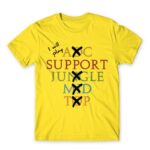 I Will Play Support Lemon Men's T-shirt for Gaming, League Of Legends