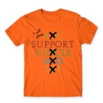 I Will Play Support Orange Men's T-shirt for Gaming, League Of Legends