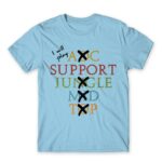 I Will Play Support Sky Blue Men's Tee for Gaming, League Of Legends