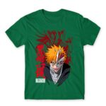 Ichigo – Vanguard Kelly Green Men's Tee for Anime, Bleach