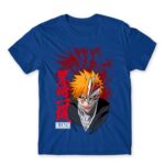 Ichigo – Vanguard Royal Blue Men's Tee for Anime, Bleach