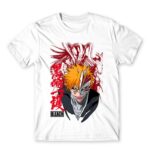 Ichigo – Vanguard White Men's T-shirt for Anime, Bleach