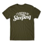 I’d reather be sleeping Army Men's T-shirt for Funny, Laziness