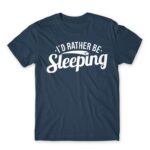 I’d reather be sleeping Denim Men's T-shirt for Funny, Laziness