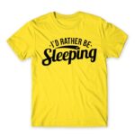 I’d reather be sleeping Lemon Men's Tee for Funny, Laziness