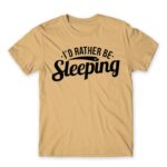 I’d reather be sleeping Sand Men's Tee for Funny, Laziness
